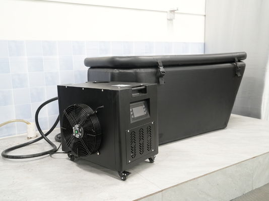 0.8HP Black Ice Bath Chiller Energy Saving With Remote Control