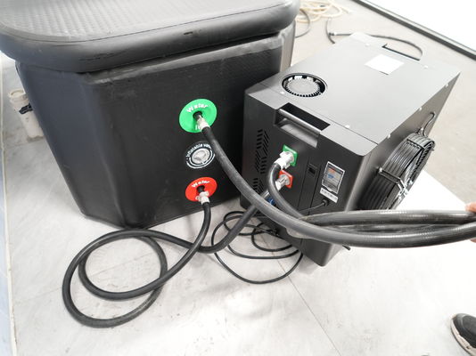 0.8HP Black Ice Bath Chiller Energy Saving With Remote Control