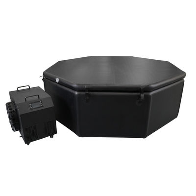 Polygon Foldable Ice Bath Tub 3m Big Inflatable Pool For 2HP Chiller Capacity