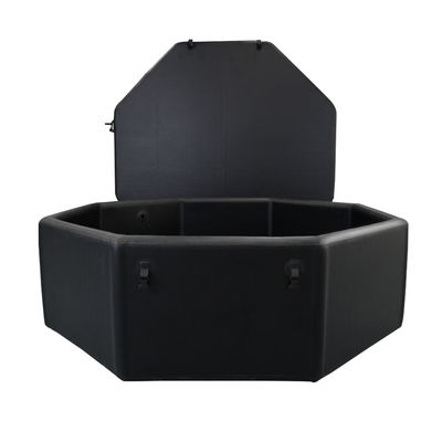 Polygon Foldable Ice Bath Tub 3m Big Inflatable Pool For 2HP Chiller Capacity