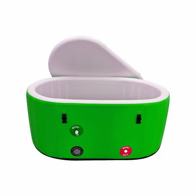 Inflatable Pink Plunge Ice Bath Cold Water Tub For Universal Applications