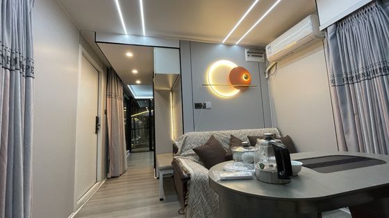 Luxury Outdoor Office Pod 2 Bedroom Commercial Space With Kitchen Steel Structure