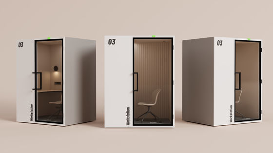 Rectangular Soundproof Office Pod High Durability Easy To Assemble