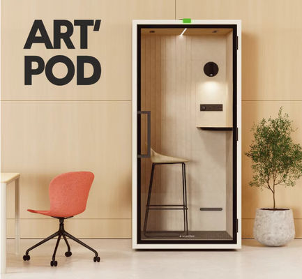 Rectangular Soundproof Office Pod High Durability Easy To Assemble