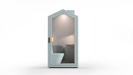 Home Rectangular Acoustic Office Pods Soundproof Phone Booth Office