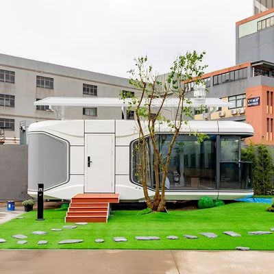 Outdoor Office Pod designed with noise reduction technology and climate control systems to maintain comfort and concentration outdoors