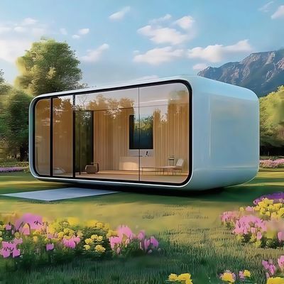 Double Layered Outdoor Office Pod Soundproof High Durability For Park