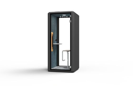 Factory Customized Cell Phone Booth Noise Reduction Office Soundproof Pod Prefab Office Mobile Booth