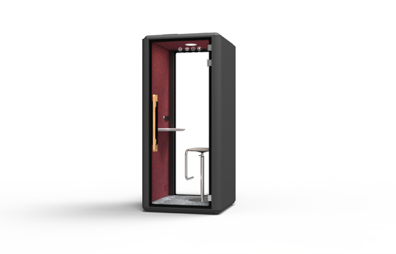 Factory Customized Cell Phone Booth Noise Reduction Office Soundproof Pod Prefab Office Mobile Booth