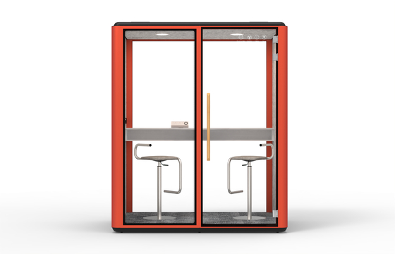 European Style Work Office Pod Well-Decorated Soundproof Phone Booth Home Office Studio Villa Indoor Bathroom Apartment Bedroom