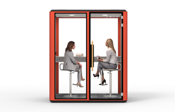 European Style Work Office Pod Well-Decorated Soundproof Phone Booth Home Office Studio Villa Indoor Bathroom Apartment Bedroom