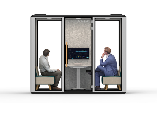 2023 Aluminum Material Acoustic Meeting Booth Movable Movable Silence Pods