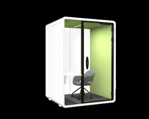 Ew Soundproof Indoor Mobile Work Space Office Pod Meeting Work Pods Phone Study Cabin Office Booth