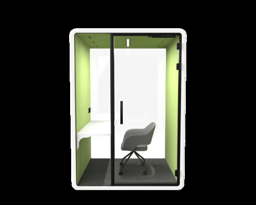 Ew Soundproof Indoor Mobile Work Space Office Pod Meeting Work Pods Phone Study Cabin Office Booth
