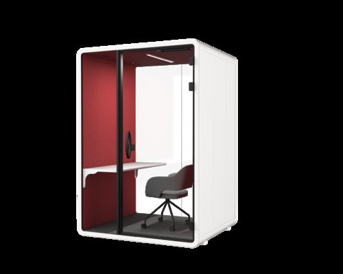 2 People Hot Sale Soundproof Indoor Mobile Work Space Office Pod Meeting Work Pods Phone Study Cabin Office Booth