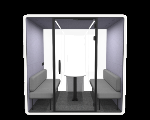 Movable Soundproof Broadcast Room For Home Office & Hotel For Silent Space Music Piano Instrument Livestream Negotiation & Talks