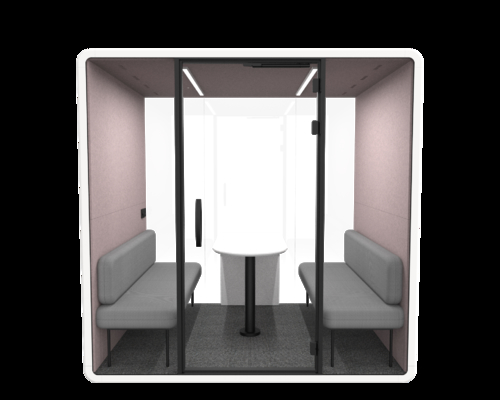 Movable Soundproof Broadcast Room For Home Office & Hotel For Silent Space Music Piano Instrument Livestream Negotiation & Talks
