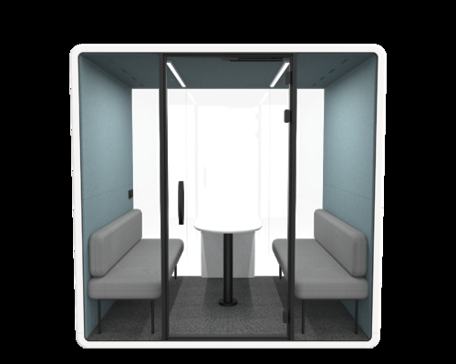 Hot sale Soundproof Broadcast Room For Home Office & Hotel For Silent Space Music Piano Instrument Livestream Negotiation & Talks