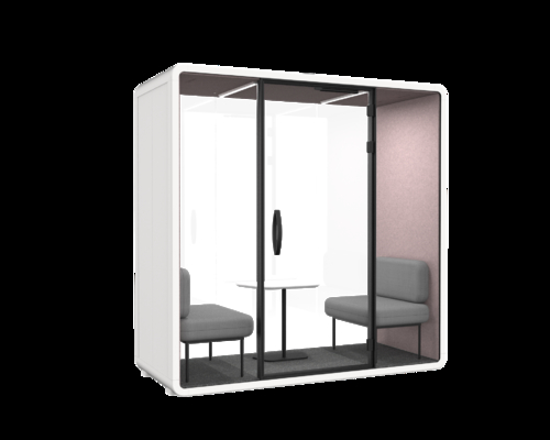 Movable Soundproof Broadcast Room For Home Office & Hotel For Silent Space Music Piano Instrument Livestream Negotiation & Talks