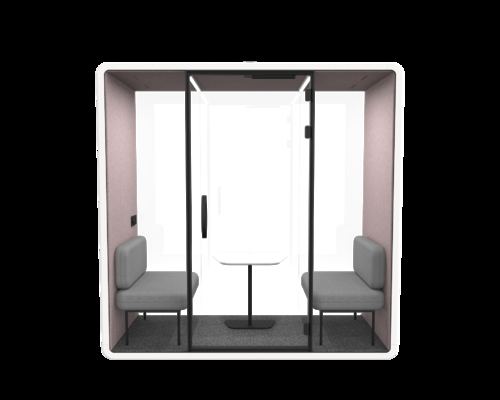 Movable Soundproof Broadcast Room For Home Office & Hotel For Silent Space Music Piano Instrument Livestream Negotiation & Talks