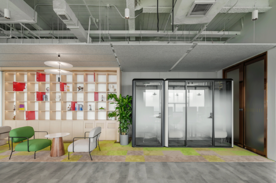 Customized Private Office Modern Modular Office Furniture, Soundproof Partitions, Workstations, Office Partitions, and Pods