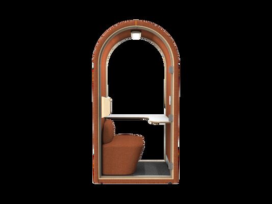 Sleek Home Office Pod | Acoustic Soundproof Booth for Focus & Productivity