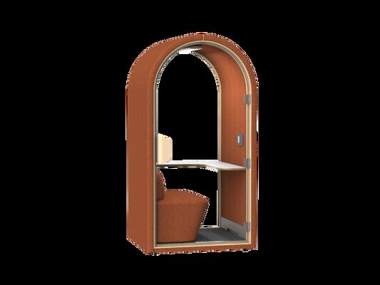 Sleek Home Office Pod | Acoustic Soundproof Booth for Focus & Productivity