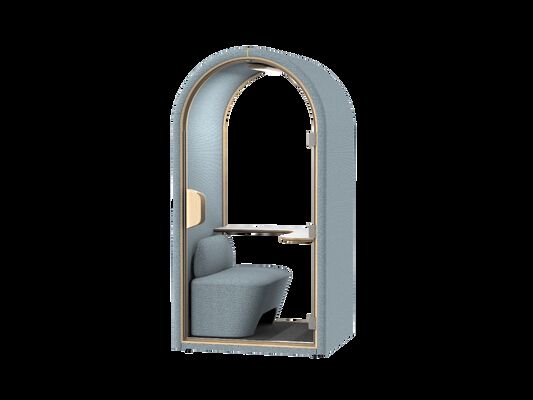 Home Pod Acoustic Booth | All-in-One Soundproof Office Pod with Integrated Desk
