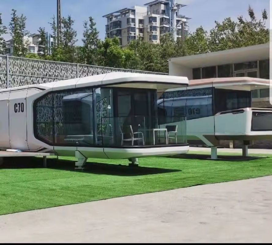 Prefab Contemporary Garden Office Pod Tiny Garden Office Cube UV Resistant