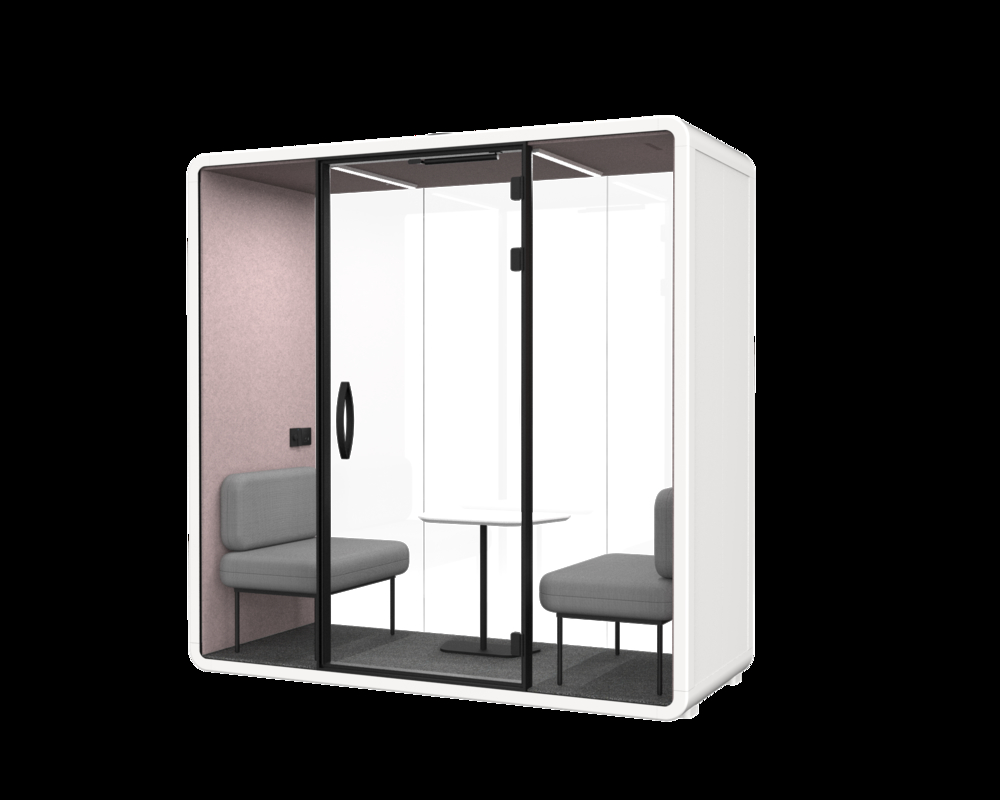 Movable Soundproof Broadcast Room For Home Office & Hotel For Silent Space Music Piano Instrument Livestream Negotiation & Talks