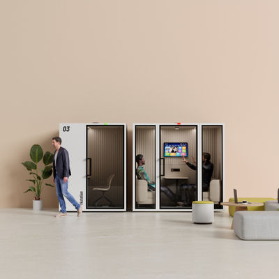 Customizable Freestanding Sound Proof Meeting Pods Soundproof Home Office Pod