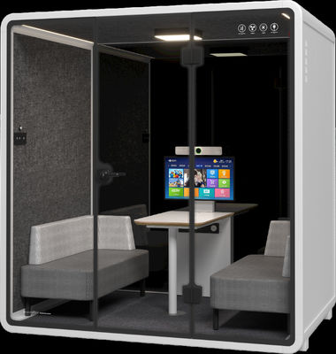 Mobile Easy Installation Acoustic Meeting Booths Office Soundproof Pods