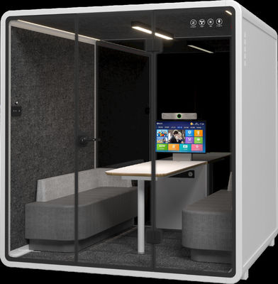 Extra Large Size Soundproof Office Pod 4 Seater Standard ISO9001
