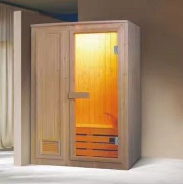Custom 2 Person Prefab Steam Room Dry Sauna Room For Apartment
